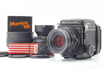 #ad Split screen Near MINT Mamiya RB67 Pro S Sekor C 90mm 180mm Lens From JAPAN $529.99