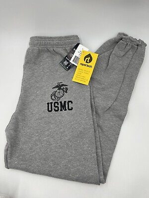 #ad Gray Repel Tech USMC Authentic Marine Marine Corps Sweatpant Joggers $41.99