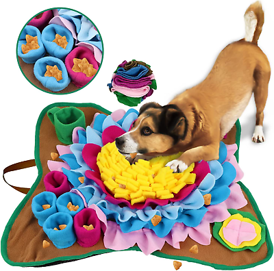 #ad Pet Snuffle Mat for Dogs Sniffle Interactive Treat Game for Boredom Anxiety Reli $38.49
