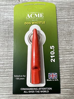 Acme Model 210.5 Plastic Dog Training Whistle $8.49