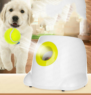 #ad Dog Pet Automatic Interactive Ball Launcher $117.48