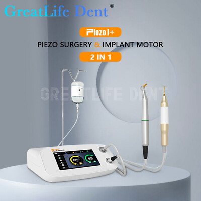 #ad Dental Piezo Surgeryamp;Implant Motor Device 2IN1 SURGIC TOUCH BoneCutter Greatlife $2198.99