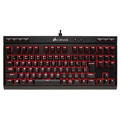 #ad Corsair K63 Red LED Japanese keyboard Cherry MX Red key switch adopted com $123.96