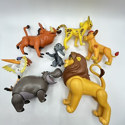 #ad Disney The Lion King Guard Figures Simba Fuli Beshte Ono Lot Of 7 $19.99