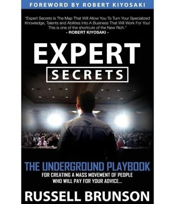 #ad Expert Secrets : The Underground Playbook for Creating a Mass Paperback English $12.89