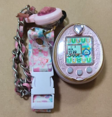 #ad Bandai TAMAGOTCHI 4U Anniversary ver. Royal Pink color Virtual Pet Game Toy Used $134.90