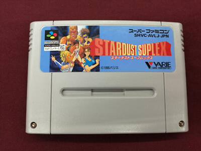 #ad Valier Stardust Suplex Super Famicom Soft Japan $246.82