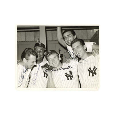 #ad 1960s New York Yankees Type I Photo PSA DNA LOA $299.99