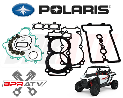 #ad 13 19 Polaris Ranger XP900 XP 900 Complete Stock Bore MLS Gasket Kit Valve Seals $69.98
