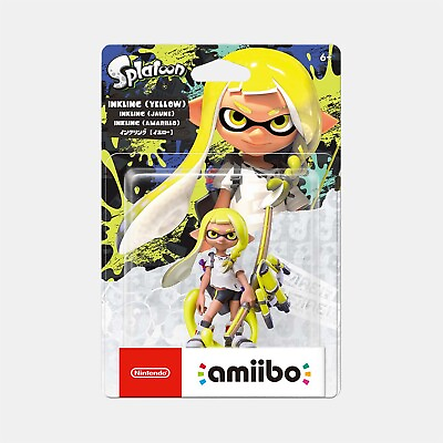#ad Nintendo switch Amiibo Splatoon 3 Inkling Girl yellow ship asap $32.99