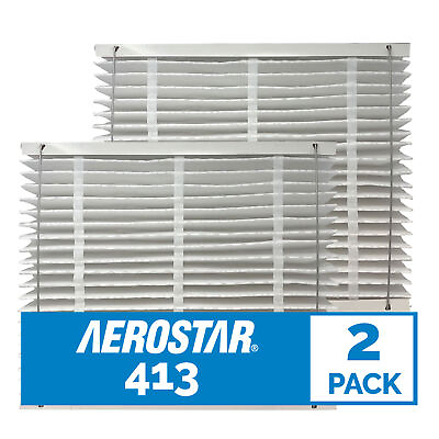 #ad Aerostar MERV 13 Collapsible Replacement Filter for Aprilaire 413 2PK $65.33