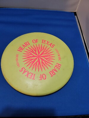 #ad Vintage Innova Golf Disc Heart Of Texas Yellow 175 $60.00