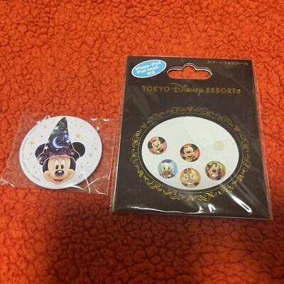 #ad #ad Disney Mickey Pinback Button Smartphone Sticker $23.25