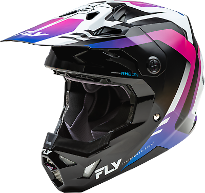 #ad Fly Racing Formula CP Krypton Helmet 2024 White Black Purple XL $259.95