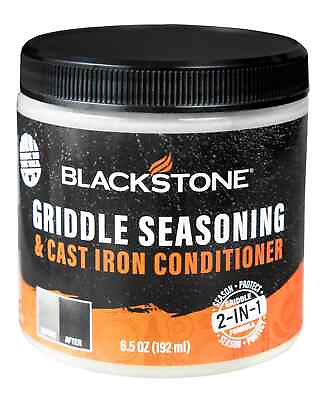 Blackstone Griddle Seasoning And Cast Iron Conditioner Well Protected 2 in 1 $11.99