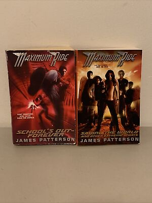 #ad James Patterson Maximum Ride Paper Back Lot Books 2 And 3 $5.99