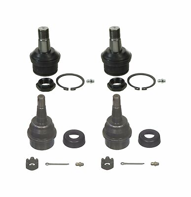 #ad 4WD Fit 94 99 Dodge Ram 1500 2500 4 Front Upper amp; Lower Ball Joints Suspension $28.44