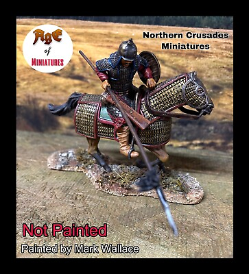 #ad Medieval Mongol Mounted Lance Resin Northern Crusades Miniatures $5.50