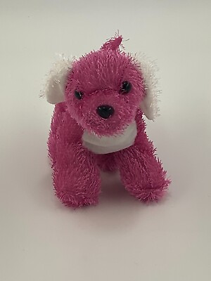 #ad BMI Merchandise Plush Pink Dog Pink Stuffed Animal Dog BMI Merchandise 7quot; $6.40