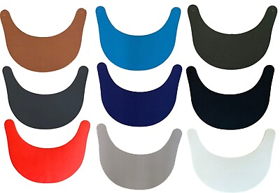 #ad Plain Solid Color Foam Visors No Pinch Adj. Spiral Cord Your Choice $6.99