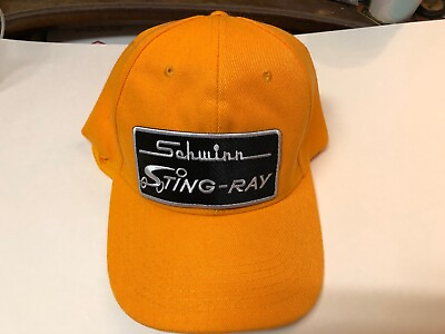 #ad Stingray BICYCLE Hat Schwinn Baseball Cap Schwinn ORANGE KRATE collectible HAT $28.95