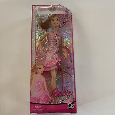 #ad Barbie amp; Friends Fashion Fever Summer in Metallic Pink 2008 M9324 $59.54
