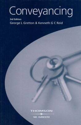 #ad Conveyancing Hardcover By Gretton George Lidderdale GOOD $21.93
