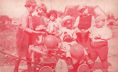 #ad Our Gang Hal Roach Comedy Little Rascals Ⓒ 1925–30 Exhibit Arcade Card Postcard $350.00
