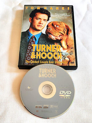 #ad Turner amp; Hooch DVD Tom Hanks Mare Winningham Craig T. Nelson BUY 2 GET 1 $3.57