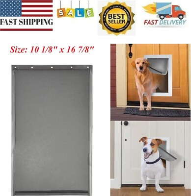 #ad Large Dog Pet Door Replacement Flap Compatible with Petsafe 16 7 8” X 10 1 8” $24.97