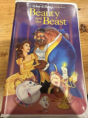 #ad Beauty and the Beast VHS Tape 1992 * Buy Two Get One Free Bundle shipping $3.99