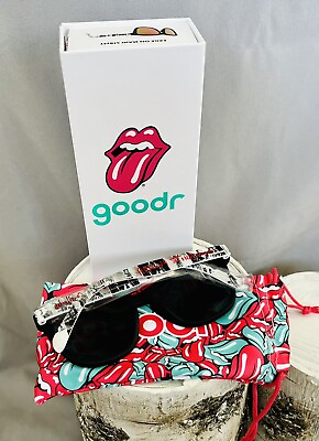 #ad NIB Goodr EXILE ON MAIN STREET OG English Rolling Stones Running RARE Sunglasses $98.00