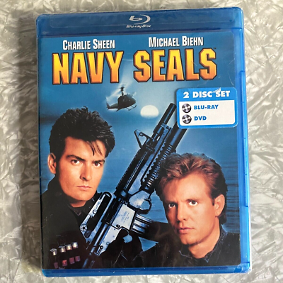 #ad NEW Navy Seals 2 Disc Blu ray DVD Set 2009 Charlie Sheen Michael Biehn SEALED $23.89