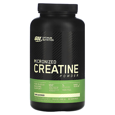#ad Optimum Nutrition Micronized Creatine Powder Unflavored 10.6 oz 300 g $27.24