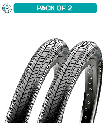 #ad Pack of 2 Maxxis Grifter Tire Clincher Folding Black 2 Ply Dual Compound $84.00