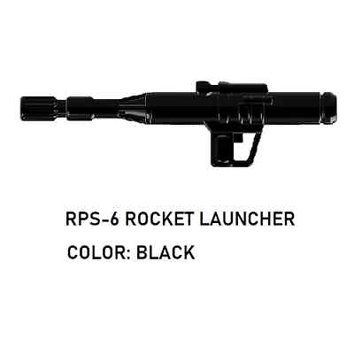 #ad RPS 6 Rocket Launcher Weapon for Minifigures Pick Color Star Wars NEW $1.65
