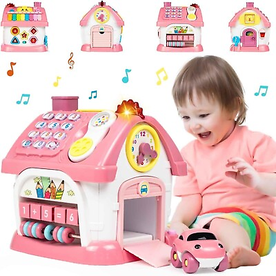 #ad Toys for 1 Year Old Girls Montessori Toddlers Toys with Sound Lights Music $31.99