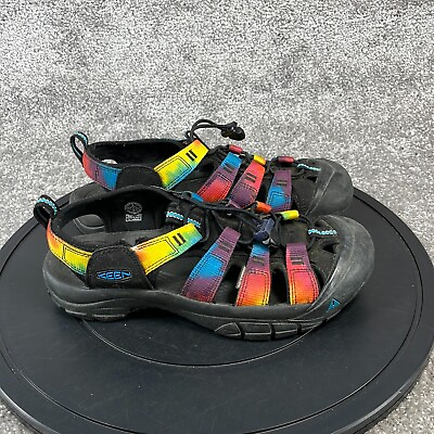 #ad KEEN Sandals Women#x27;s Size 9 Newport Retro Tie Dye Outdoor Hiking Multicolor $34.99
