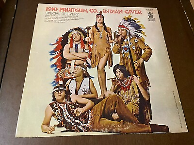 #ad 1910 Fruitgum Co. Indian Giver Buddah Records LP 60s Power Pop Rock FAST SHIPPIN $14.36