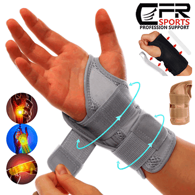 #ad Wrist Compression Splint Wrist Brace Sport Wrist Support Carpal Tunnel Arthritis $6.41