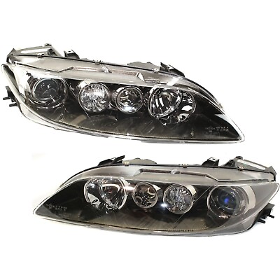 #ad Headlight Set For 2006 2007 2008 Mazda 6 Left and Right Standard Type 2Pc $348.80