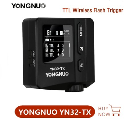 #ad Yongnuo YN32 TX TTL 2.4G Wireless Flash Trigger Transmitter For Micro SLR Camera $52.25