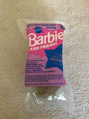 #ad Vintage 1994 Barbie And Friends Toy From Mcdonald’s # 5 Locket Surprise Barbie $5.99