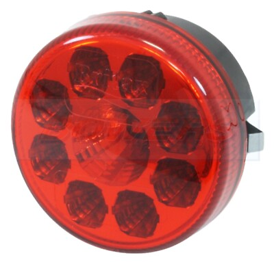 #ad Round 75mm LED Rear Stop Tail Light For Ifor Williams BIAB Eventa TB Trailers GBP 34.99