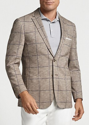 #ad NWT Peter Millar Playa Soft Jacket in Oakwood Size XXL Long $598. $349.00