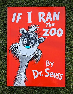 #ad If I Ran the Zoo Classic Seuss 1977 Large Hardcover $54.95