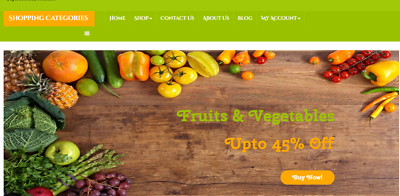 #ad Established Profitable Groceries Shopping Online BUSINESS Turnkey Website $125.00