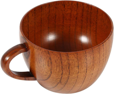 #ad Yinhing Wood MugWooden Cup Primitive Log Color Coffee Tea Beer Juice #3 $29.62