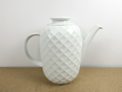 #ad Thomas Germany Holiday White Porcelain Coffee Pot it#b4 2 $31.19