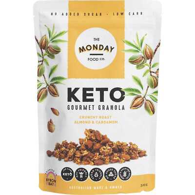 #ad The Monday Food Co. Almond amp; Cardamom Keto Granola 300g AU $29.53